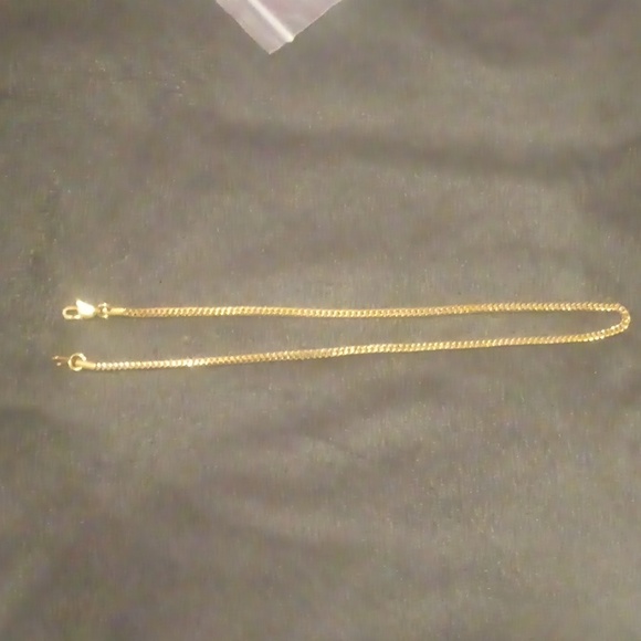 18" inch 3mm 18k gold plated Franco chain - Picture 2 of 6